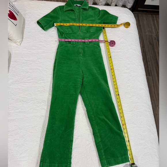 & Other Stories Vibrant Green Jumpsuit - Picture 4 of 6
